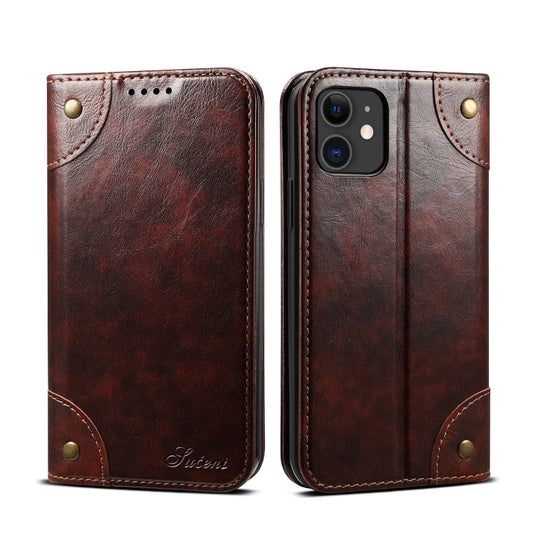 Barocke, einfache horizontale Klapphülle aus Leder, mit Halter &amp; Kartenfächern &amp; Geldbörse, für iPhone 11, für iPhone 11 Pro, für iPhone 11 Pro Max, für iPhone XS / X, für iPhone SE 2022 / SE 2020 / 8 / 7, für iPhone 8 Plus / 7 Plus