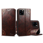 For iPhone 11 Pro Max / Dark Brown