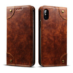 Para iPhone XS / X / Marrón claro