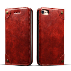 Baroque Simple Horizontal Flip Leather Case, with Holder & Card Slots & Wallet, For iPhone SE 2022 / SE 2020 / 8 / 7, For iPhone 8 Plus / 7 Plus, For iPhone XR, For iPhone XS Max