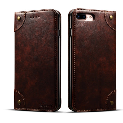Baroque Simple Horizontal Flip Leather Case, with Holder & Card Slots & Wallet, For iPhone 11, For iPhone 11 Pro, For iPhone 11 Pro Max, For iPhone XS / X, For iPhone SE 2022 / SE 2020 / 8 / 7, For iPhone 8 Plus / 7 Plus
