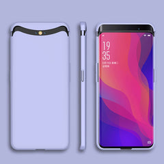 GKK Magnetic Liftable Straight Edge Ultra-thin Full Coverage Protective Case, For OPPO Find X