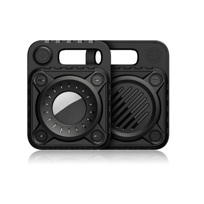 Funda protectora de TPU a prueba de golpes y arañazos con cierre de velcro para AirTag, Armor y Punk Armor