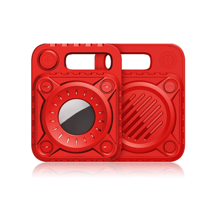 Funda protectora de TPU a prueba de golpes y arañazos con cierre de velcro para AirTag, Armor y Punk Armor