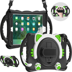 Cute Cat King Kids Shockproof EVA Protective Case with Holder & Shoulder Strap & Handle, For iPad mini 5 / 4 / 3 / 2 /1