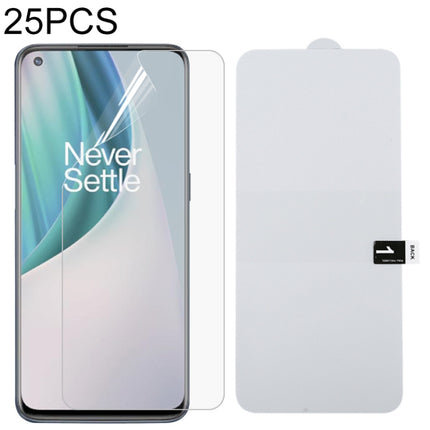 25 PCS Full Screen Protector Explosion-proof Hydrogel Film, For OnePlus 9 / 9R (25 PCS), Fro LG K42 (25 PCS), For vivo X60 Pro / X60 Pro+ / X60t Pro+ (25 PCS), For OnePlus 9 Pro (25 PCS), For OnePlus Nord N10 5G (25 PCS)                                ...