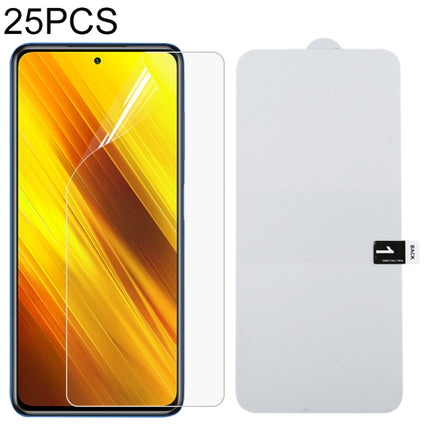 25 PCS Full Screen Protector Explosion-proof Hydrogel Film, For OnePlus 9 / 9R (25 PCS), Fro LG K42 (25 PCS), For vivo X60 Pro / X60 Pro+ / X60t Pro+ (25 PCS), For OnePlus 9 Pro (25 PCS), For OnePlus Nord N10 5G (25 PCS)                                ...