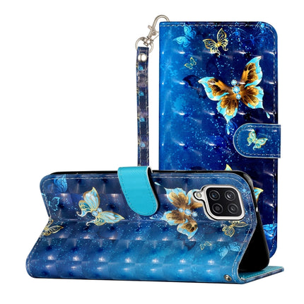 3D Pattern Horizontal Flip PU Leather Case with Holder & Card Slots & Wallet, For Samsung Galaxy A22 4G, For Samsung Galaxy A32 4G