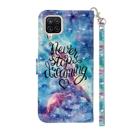 3D Pattern Horizontal Flip PU Leather Case with Holder & Card Slots & Wallet, For Samsung Galaxy A22 4G, For Samsung Galaxy A32 4G
