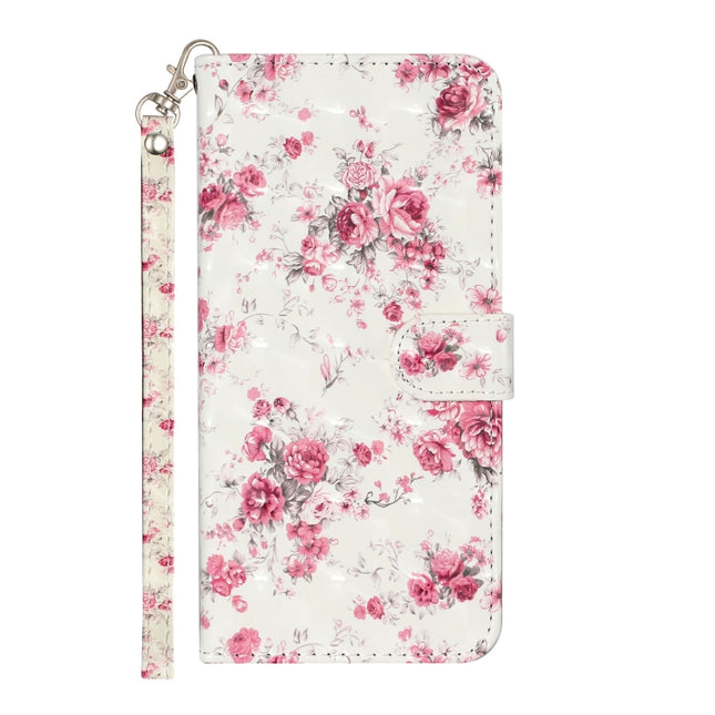 3D Pattern Horizontal Flip PU Leather Case with Holder & Card Slots & Wallet, For Samsung Galaxy A22 4G, For Samsung Galaxy A32 4G