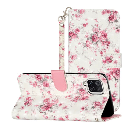 3D Pattern Horizontal Flip PU Leather Case with Holder & Card Slots & Wallet, For Samsung Galaxy A22 4G, For Samsung Galaxy A32 4G