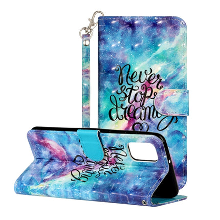 3D Pattern Horizontal Flip PU Leather Case with Holder & Card Slots & Wallet, For Samsung Galaxy A22 4G, For Samsung Galaxy A32 4G