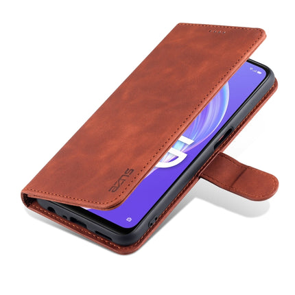 AZNS Skin Feel Calf Texture Horizontal Flip Leather Case with Card Slots & Holder & Wallet, For OPPO A72 5G / A52 5G, For OPPO A94 5G / A95 5G / Reno5Z 5G / F19 Pro+, For OPPO Reno5 / Reno5 K