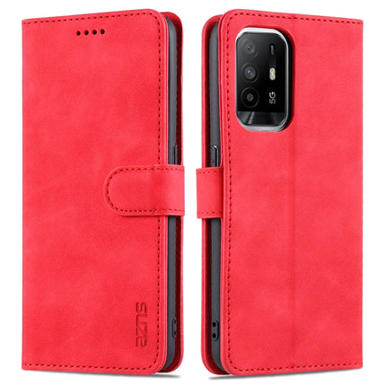 AZNS Skin Feel Calf Texture Horizontal Flip Leather Case with Card Slots & Holder & Wallet, For OPPO A72 5G / A52 5G, For OPPO A94 5G / A95 5G / Reno5Z 5G / F19 Pro+, For OPPO Reno5 / Reno5 K