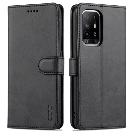 AZNS Skin Feel Calf Texture Horizontal Flip Leather Case with Card Slots & Holder & Wallet, For OPPO A72 5G / A52 5G, For OPPO A94 5G / A95 5G / Reno5Z 5G / F19 Pro+, For OPPO Reno5 / Reno5 K