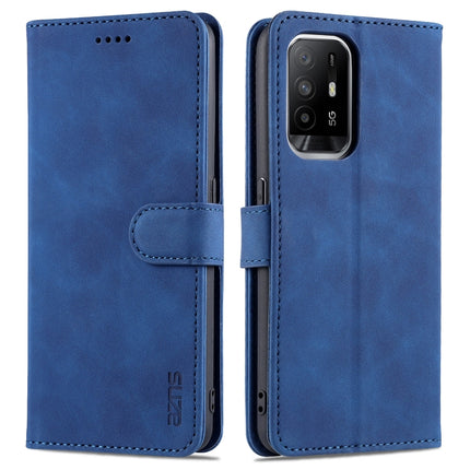 AZNS Skin Feel Calf Texture Horizontal Flip Leather Case with Card Slots & Holder & Wallet, For OPPO A72 5G / A52 5G, For OPPO A94 5G / A95 5G / Reno5Z 5G / F19 Pro+, For OPPO Reno5 / Reno5 K