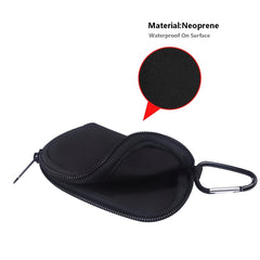 Mini Elastic Waterproof Nylon Earphone Protective Bag for AirPods Pro, with Hook