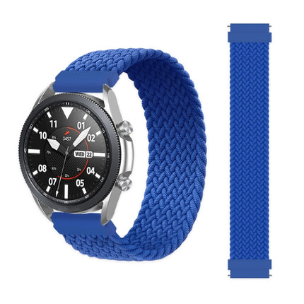 For Garmin Vivoactive 3 Adjustable Nylon Braided Elasticity Replacement Strap Watchband, 145mm, 155mm
