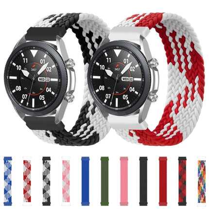 For Huawei Watch 3 / 3 Pro Adjustable Nylon Braided Elasticity Replacement Strap Watchband, 145mm, 155mm