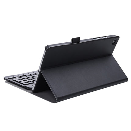 A220 Splittable Bluetooth Keyboard Leather Case for Samsung Galaxy Tab A7 Lite 8.7 T220 / T225,  with Holder & Elastic Band Function