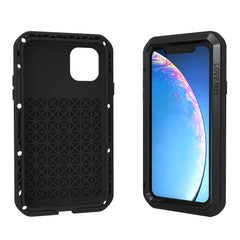 LOVE MEI Metall Stoßfeste Wasserdichte Staubdichte Schutzhülle, Für iPhone 11, Für iPhone 11 Pro, Für iPhone 11 Pro Max