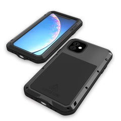 LOVE MEI Metall Stoßfeste Wasserdichte Staubdichte Schutzhülle, Für iPhone 11, Für iPhone 11 Pro, Für iPhone 11 Pro Max