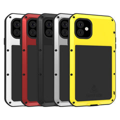 LOVE MEI Metall Stoßfeste Wasserdichte Staubdichte Schutzhülle, Für iPhone 11, Für iPhone 11 Pro, Für iPhone 11 Pro Max