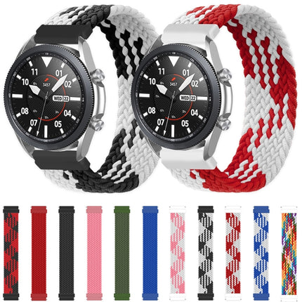For Samsung Galaxy Watch Active / Active2 40mm / Active2 44mm Adjustable Nylon Braided Elasticity Replacement Strap Watchband, 125mm, 135mm