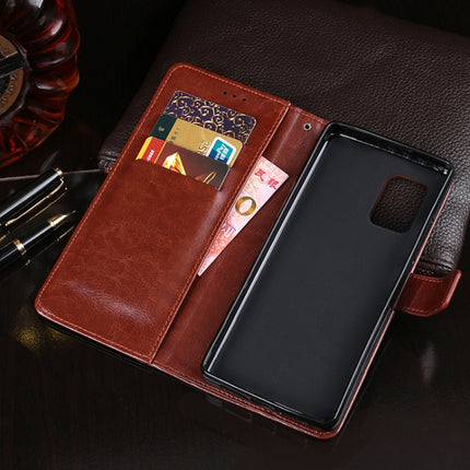 idewei Crazy Horse Texture Horizontal Flip Leather Case with Holder & Card Slots & Wallet
