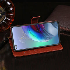 idewei Crazy Horse Texture Horizontal Flip Leather Case with Holder & Card Slots & Wallet, For Motorola Moto G100, For Nokia G20, For Nokia X10 / X20