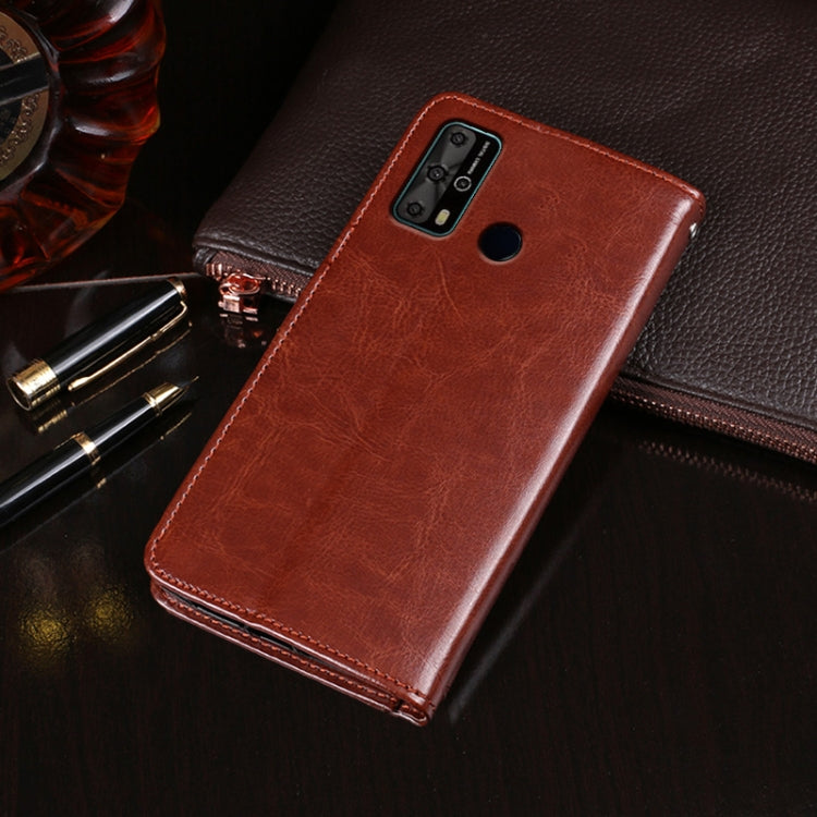 idewei Crazy Horse Texture Horizontal Flip Leather Case with Holder & Card Slots & Wallet, For Oukitel C23 Pro, For Xiaomi Redmi K40 Gaming Edition, For Samsung Galaxy F02s