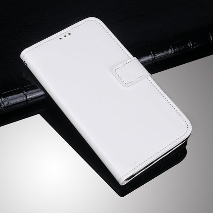 idewei Crazy Horse Texture Horizontal Flip Leather Case with Holder & Card Slots & Wallet, For Samsung Galaxy F12, For Samsung Galaxy F52 5G, For Sharp Aquos R6