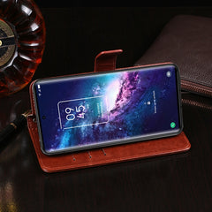idewei Crazy Horse Texture Horizontal Flip Leather Case with Holder & Card Slots & Wallet, For TCL 20 Pro 5G, For Wiko Y51, For Xiaomi Redmi Note 10 Pro 5G