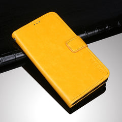 idewei Crazy Horse Texture Horizontal Flip Leather Case with Holder & Card Slots & Wallet, For TCL 20 Pro 5G, For Wiko Y51, For Xiaomi Redmi Note 10 Pro 5G
