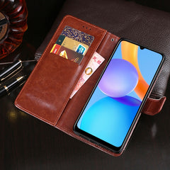 idewei Crazy Horse Texture Horizontal Flip Leather Case with Holder & Card Slots & Wallet, For Honor Play 5T Vitality Edition, For Honor X20 SE