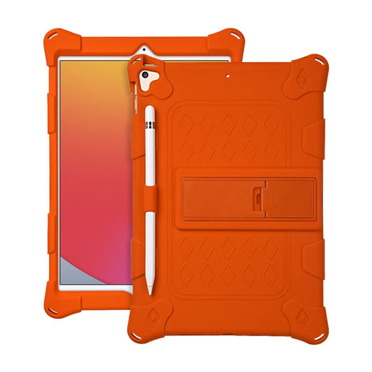 Funda de silicona antigolpes con todo incluido y soporte para iPad mini 5/4 con ranura para lápiz, para iPad 9.7 2018/2017 / Air 2 / Air / Pro 9.7 2016, para iPad Pro 10.5 / 10.2 2021 / 2020 / 2019 / Air 3, para iPad Pro 11 2021 / 2020 / Air 2020 10.9