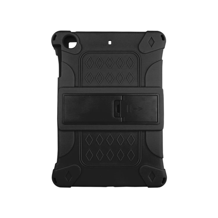 All-inclusive-Stoßschutzhülle aus Silikon mit Halterung, für iPad mini 5/4 mit Stiftschlitz, für iPad 9.7 2018/2017 / Air 2 / Air / Pro 9.7 2016, für iPad Pro 10.5 / 10.2 2021 / 2020 / 2019 / Air 3, für iPad Pro 11 2021 / 2020 / Air 2020 10.9