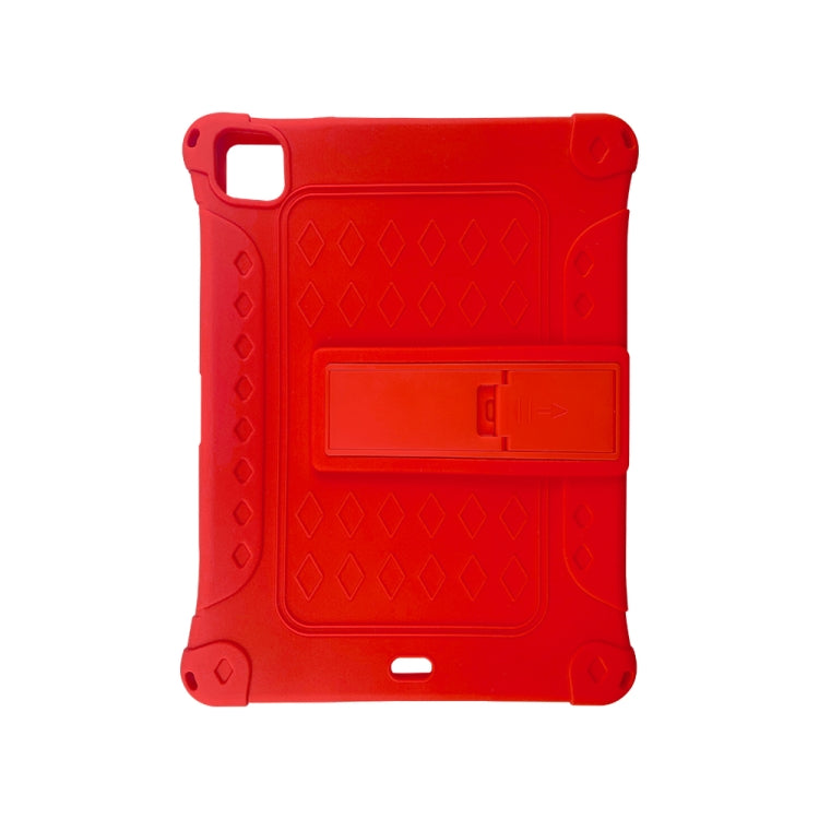 All-inclusive-Stoßschutzhülle aus Silikon mit Halterung, für iPad mini 5/4 mit Stiftschlitz, für iPad 9.7 2018/2017 / Air 2 / Air / Pro 9.7 2016, für iPad Pro 10.5 / 10.2 2021 / 2020 / 2019 / Air 3, für iPad Pro 11 2021 / 2020 / Air 2020 10.9