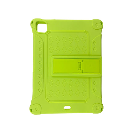 All-inclusive Silicone Shockproof Case with Holder, For iPad Pro 10.5 / 10.2 2021 / 2020 / 2019 / Air 3, For iPad Pro 11 2021 / 2020 / Air 2020 10.9, For iPad Pro 12.9 2021 / 2020