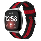 For Fitbit Versa 3 / Red Black