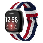 For Fitbit Versa 3 / Red White Blue
