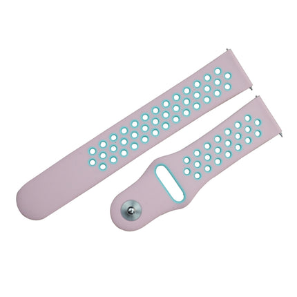 Two-color Silicone Replacement Strap Watchband, For Fitbit Versa 3