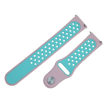 Two-color Silicone Replacement Strap Watchband, For Fitbit Versa 3