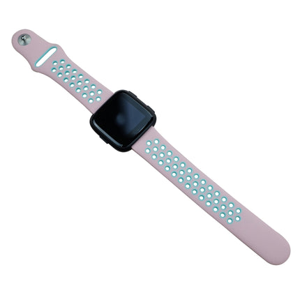 Two-color Silicone Replacement Strap Watchband, For Fitbit Versa 3