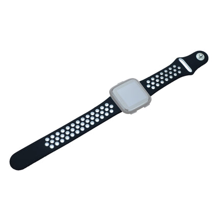 Two-color Silicone Replacement Strap Watchband, For Fitbit Versa 3