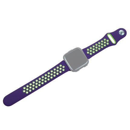 Two-color Silicone Replacement Strap Watchband, For Fitbit Versa 3