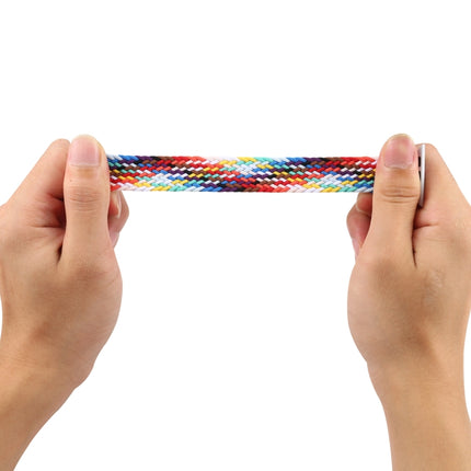 Metal Head Braided Nylon Replacement Watchbands, Size: XS 128mm For Apple Watch Series 6 & SE & 5 & 4 40mm / 3 & 2 & 1 38mm, XS 128mm 40mm / 38mm
