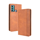 For Motorola Moto G60 / Moto G40 Fusion / Brown