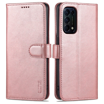 AZNS Skin Feel Calf Texture Horizontal Flip Leather Case with Card Slots & Holder & Wallet(, For OPPO Reno5 Pro