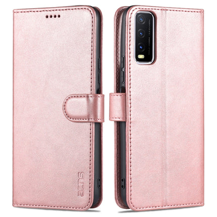 AZNS Skin Feel Calf Texture Horizontal Flip Leather Case with Card Slots & Holder & Wallet(, For vivo Y20 / iQOO U1x, For vivo Y51 / Y31, For vivo Y52S / iQOO U3, For OPPO A74 4G / F19